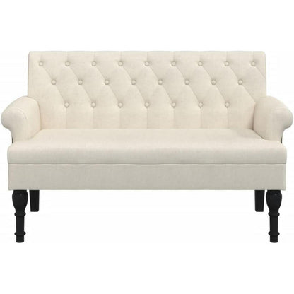 Sitzbank mit Rückenlehne – Retro-Couch für Wohnzimmer & Schlafzimmer