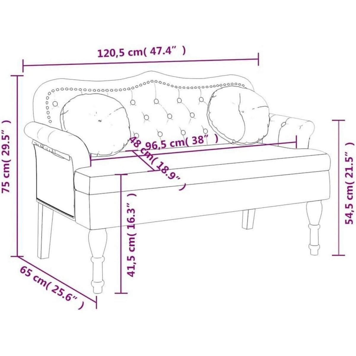 2-Sitzer Samt Sofa Dunkelgrau – Bequeme Couch für Wohnzimmer