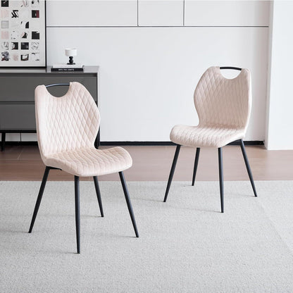 Rundes Esszimmer-Set 100cm | Tisch + 4 Moderne Stühle