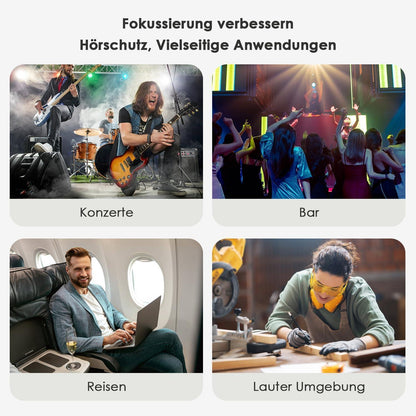 Schlaf-Ohrstöpsel mit Geräuschreduzierung & 4 Größen