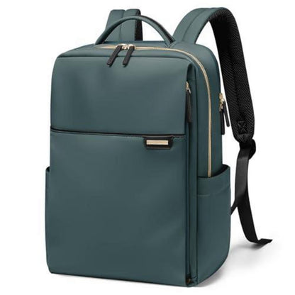 Laptop Rucksack Damen Herren Wasserdicht 14 Zoll Dunkelgrün