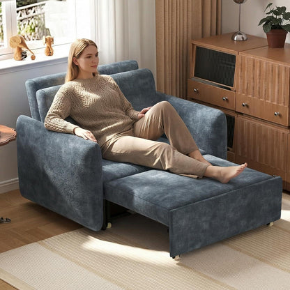 Ausziehbares Schlafsofa 1-Sitzer mit Rollfunktion
