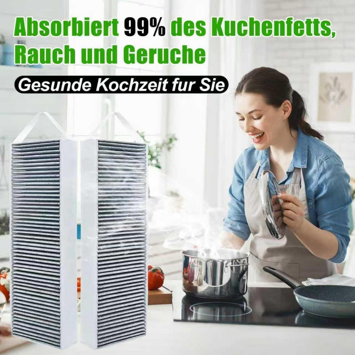 Aktivkohlefilter für Bora Pure Umluftkochfelder
