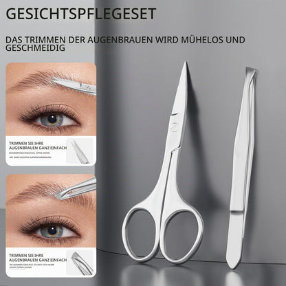 Professionelles Maniküre-Set Edelstahl – 7-teilig mit Etui