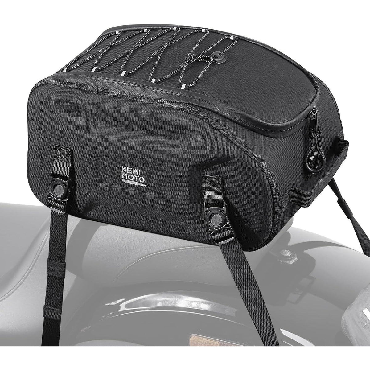 Motorrad Hecktasche 13L Wasserdicht mit Regenhülle