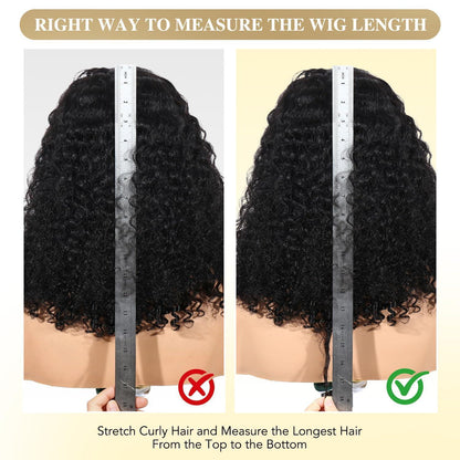 Burmese Curly Echthaar Halbperücke – 20 Zoll, Spiral Locken