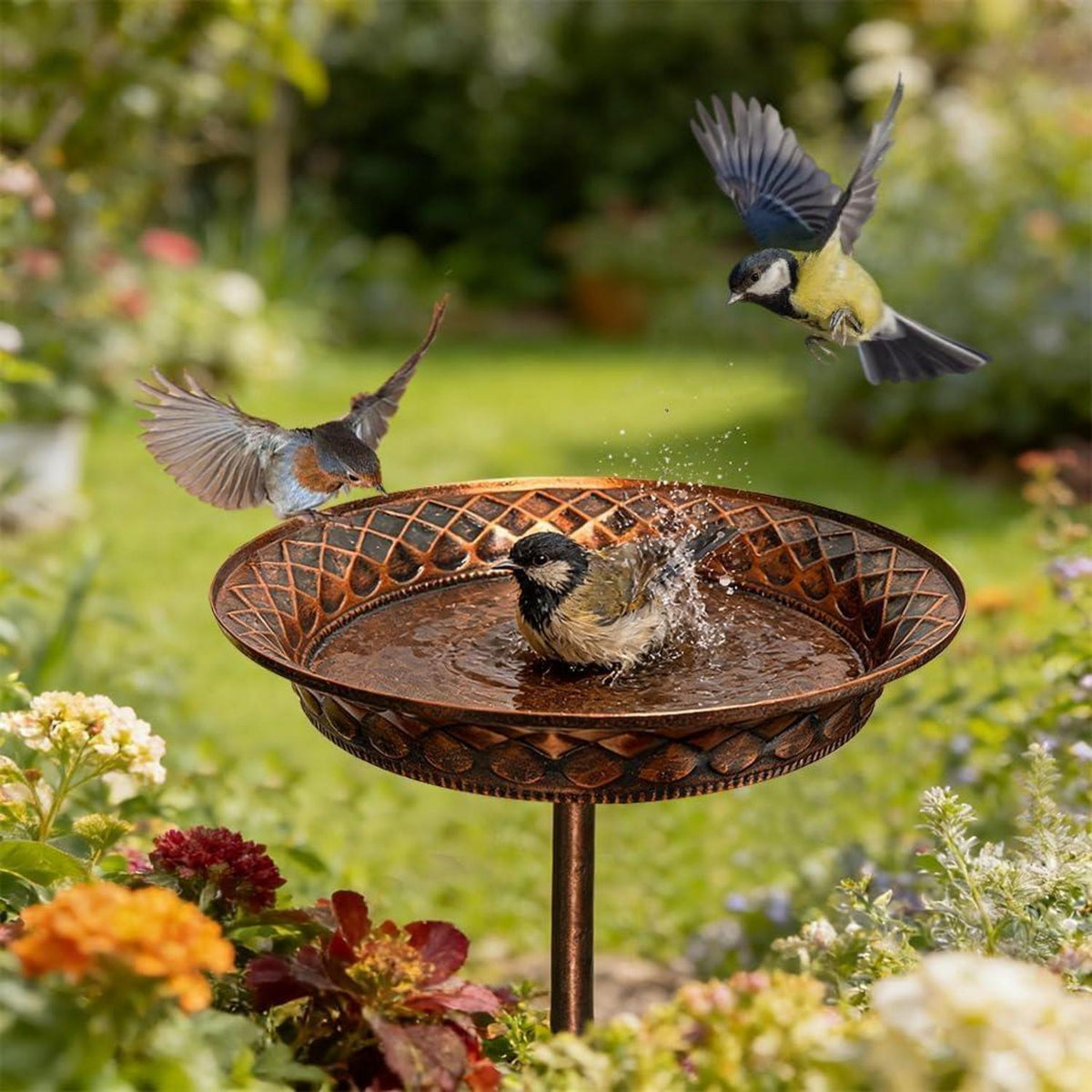 Vogeltränke Stehend – Winterfest & Robust für Garten & Balkon