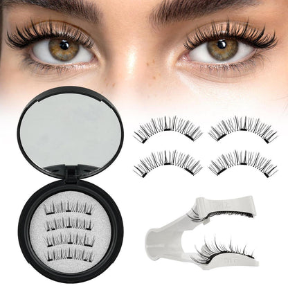 Magnetische Wimpern ohne Kleber – Natürlicher Look & Applikator