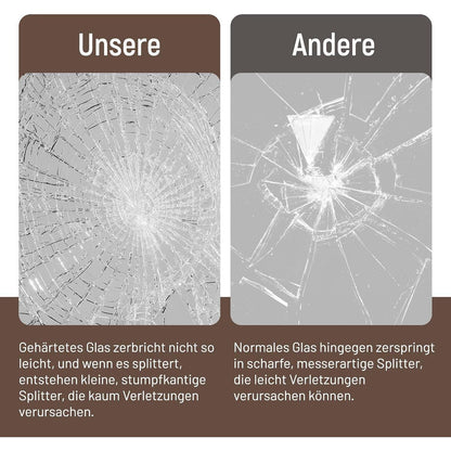 Rahmenloser Bogenspiegel 51x91cm – Dekorativer Wandspiegel für Wohnzimmer