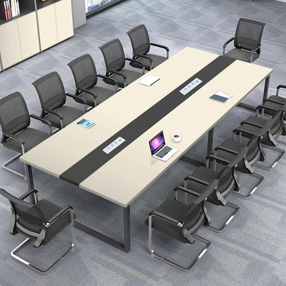 Konferenztisch G1 – Großes Besprechungstisch mit Kabelmanagement