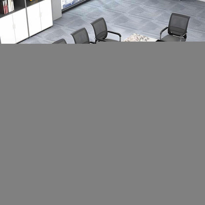 Konferenztisch Modern mit Kabeldurchführung – H 400 x 120 x 74 cm
