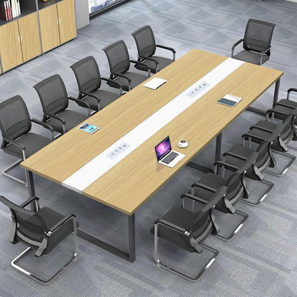 Konferenztisch D1 400x120cm – Modern, Kabelmanagement & Stabil