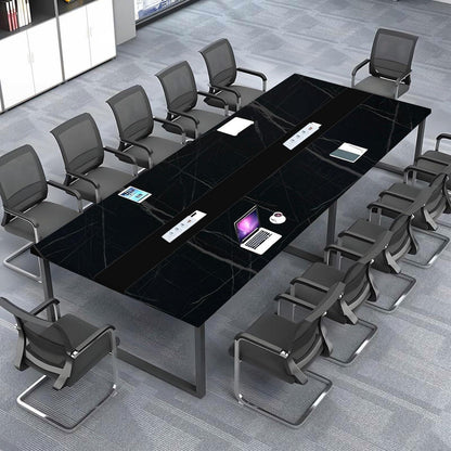 Konferenztisch L 400cm mit Kabeldurchführung – Modern & Stabil