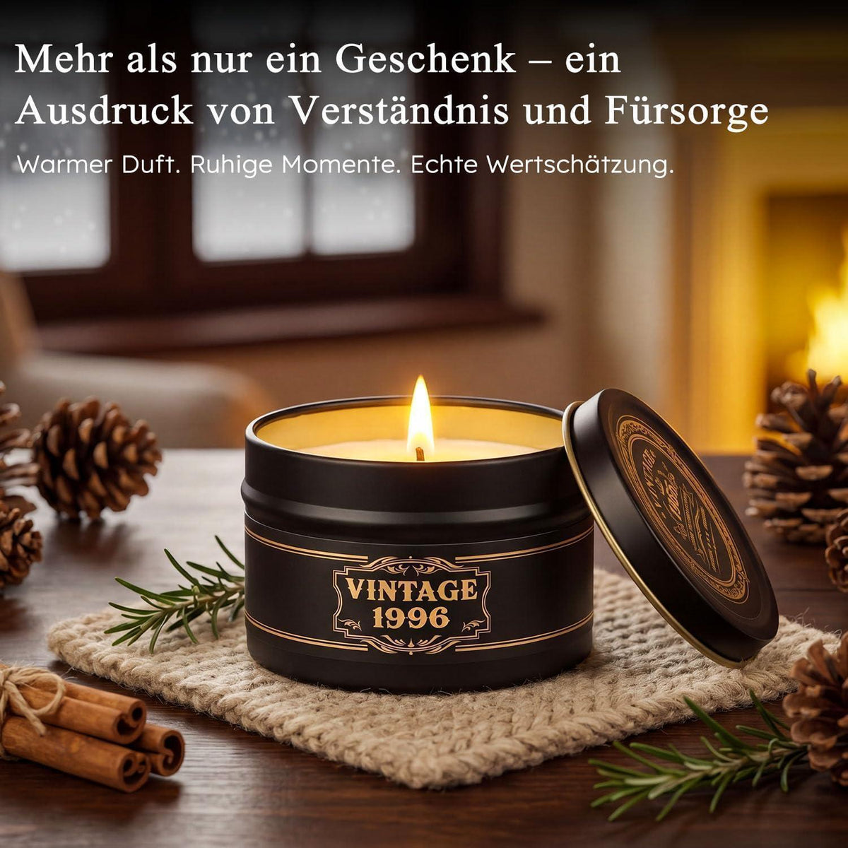 Whisky Geschenkset Männer 1986 – 40. Geburtstag Geschenk mit Glas & Steinen