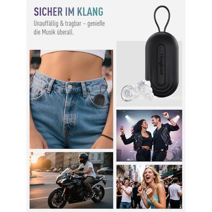 Gehörschutz Ohrstöpsel Silikon Lärmreduzierung Konzert Festival