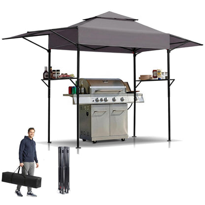 Faltbarer Grillpavillon 380x100x240 cm – Wetterfest & Robust