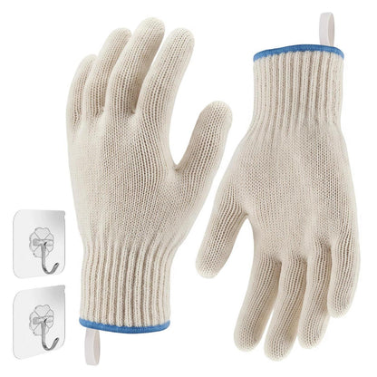 Hitzebeständige Grillhandschuhe aus Baumwolle – 26cm