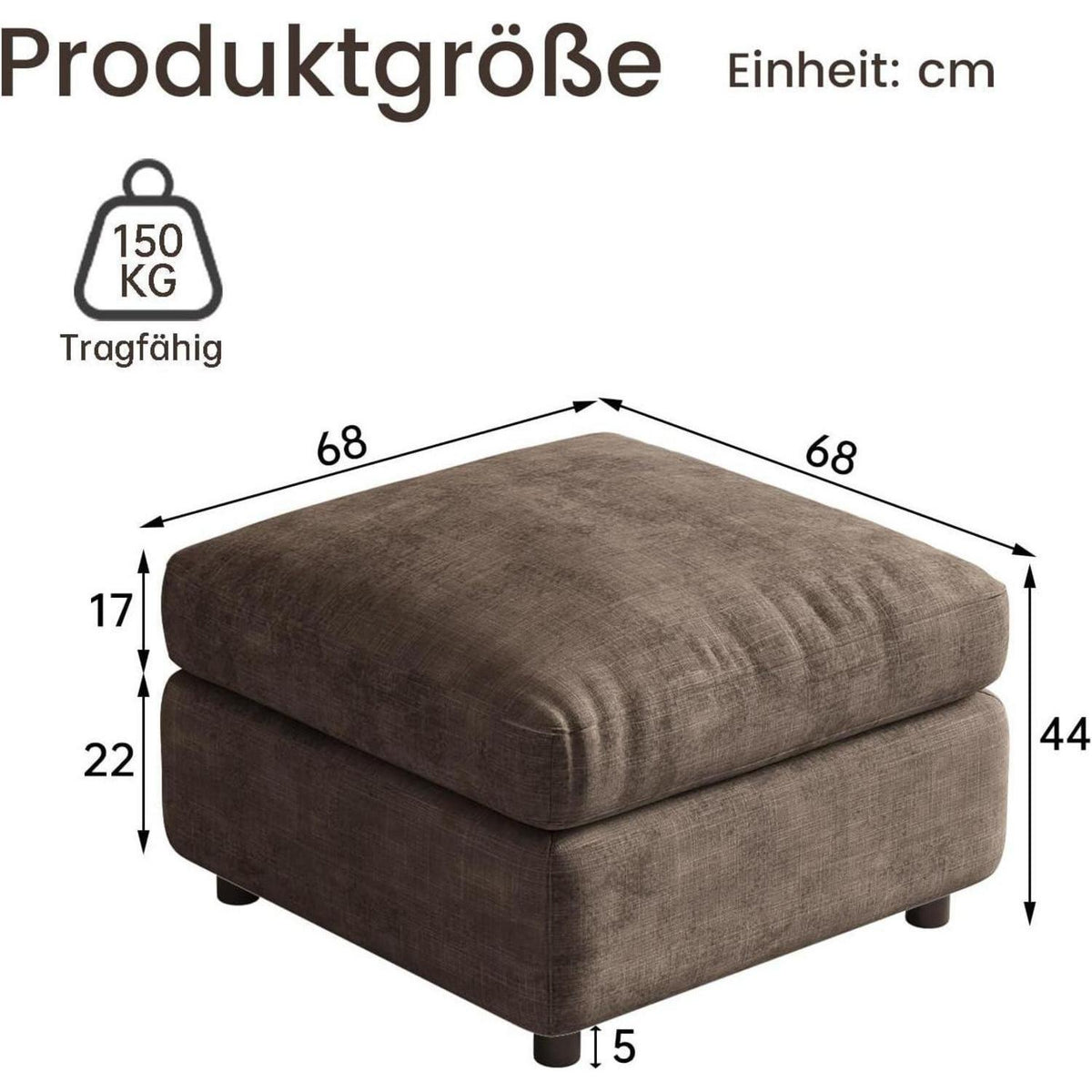 Modulares Cloud Sofa – Weiches & Bequemes Wohnzimmer Sofa
