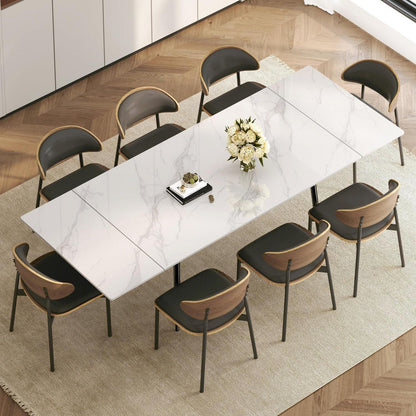 Essgruppe modern, ausziehbar (240cm) mit 8 Stühlen
