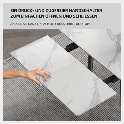 Essgruppe modern, ausziehbar (10 Stühle)