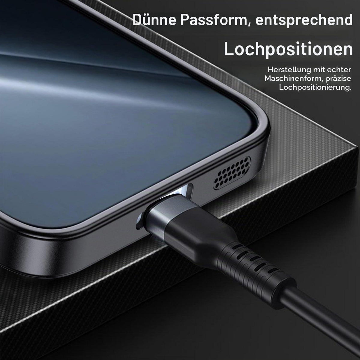 Xiaomi Poco X8 Pro Max Hülle – Wasserdicht, Stoßfest & Carbonfaser Rot/Schwarz