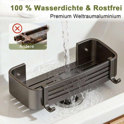 Duschablage ohne Bohren – Rostfreies Duschregal 2er-Set