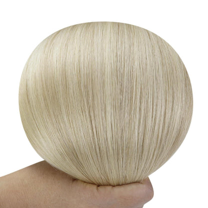 Echthaar Clip-Ins Ombre Blond 60cm – Remy Haarverlängerung