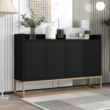 Sideboard 120cm – Küchenschrank mit Arbeitsplatte & Regalen