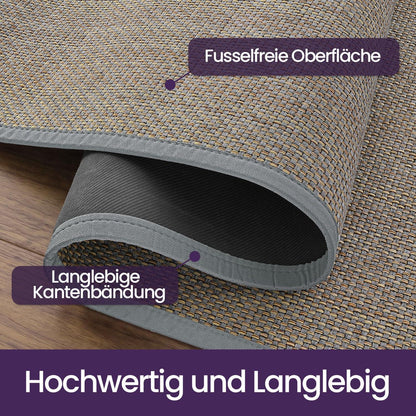Läufer Flur Grau 60x210 cm – Rutschfest & Saugstark