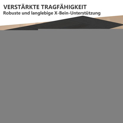 Modularer Konferenztisch, Erweiterbar für 4-12 Personen, Schwarz