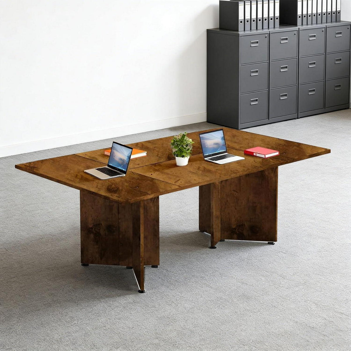 Modularer Konferenztisch Erweiterbar | Schreibtisch für Büro & Meeting
