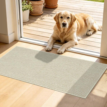 Rutschfeste Fußmatte Innen 43x76cm – Schmutzfangmatte für Eingang & Flur