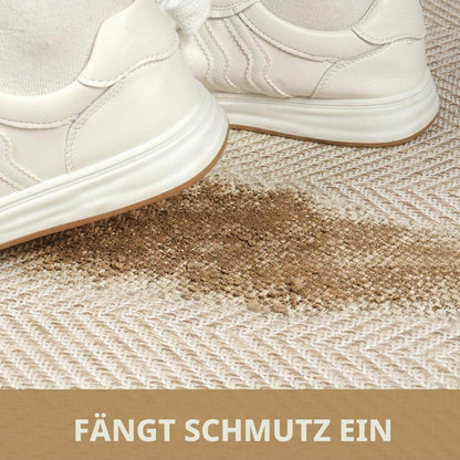Rutschfeste Fußmatte Innen 43x76cm – Schmutzfangmatte für Eingang & Flur