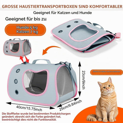 Katzentransporttasche & Hundetasche für kleine Hunde bis 5kg