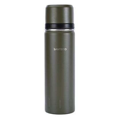 Thermosflasche Edelstahl 1000ml mit Trinkbecher, 24h Kalt/12h Heiß