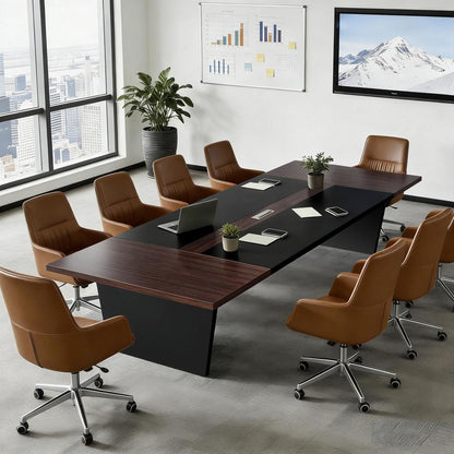 Moderner Konferenztisch 160x100cm – Stabiler Besprechungstisch für Büro