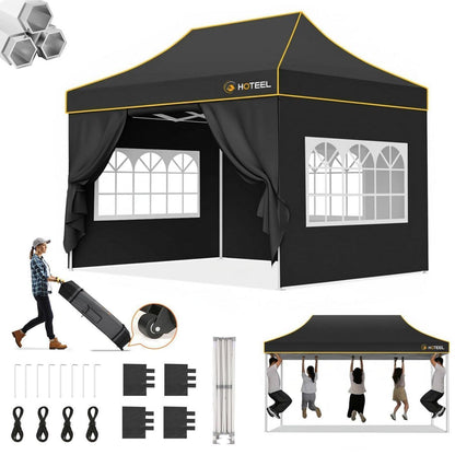 Faltpavillon 3x4,5m – Wasserdicht, Stabil & Winterfest