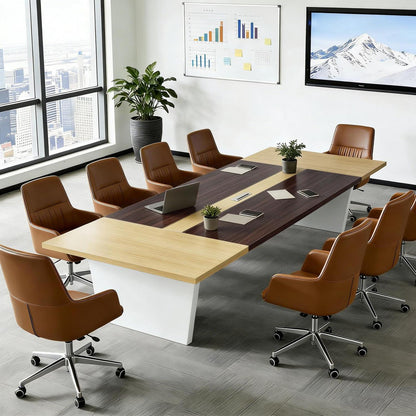 Moderner Konferenztisch 180x120cm – Stabiler Meetingtisch für Büro