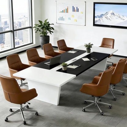 Moderner Konferenztisch 240x120cm – Stabiler Meetingtisch für Büro