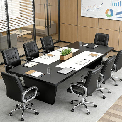 Moderner Konferenztisch 200x120cm – Stabiler Besprechungstisch für Büro