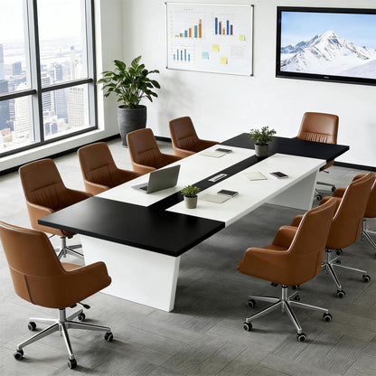Konferenztisch 240x120cm – Moderner Besprechungstisch für Büro & Meeting