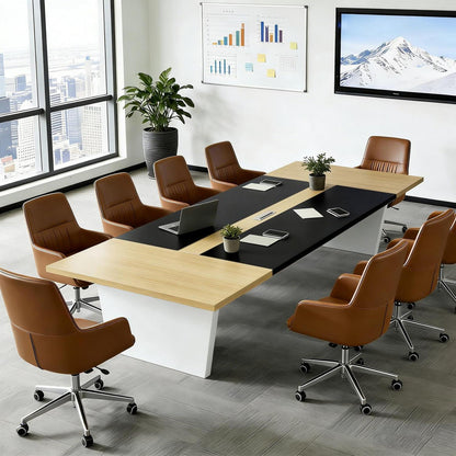Moderner Konferenztisch 180x120cm – Stabiler Meetingtisch für Büro