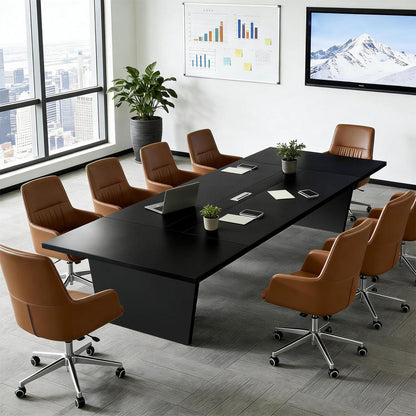 Konferenztisch 200x120cm – Moderner Besprechungstisch für Büro & Meeting