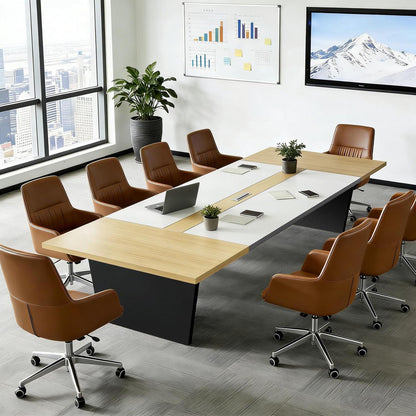 Moderner Konferenztisch 240x100cm – Stabiler Besprechungstisch für Büro