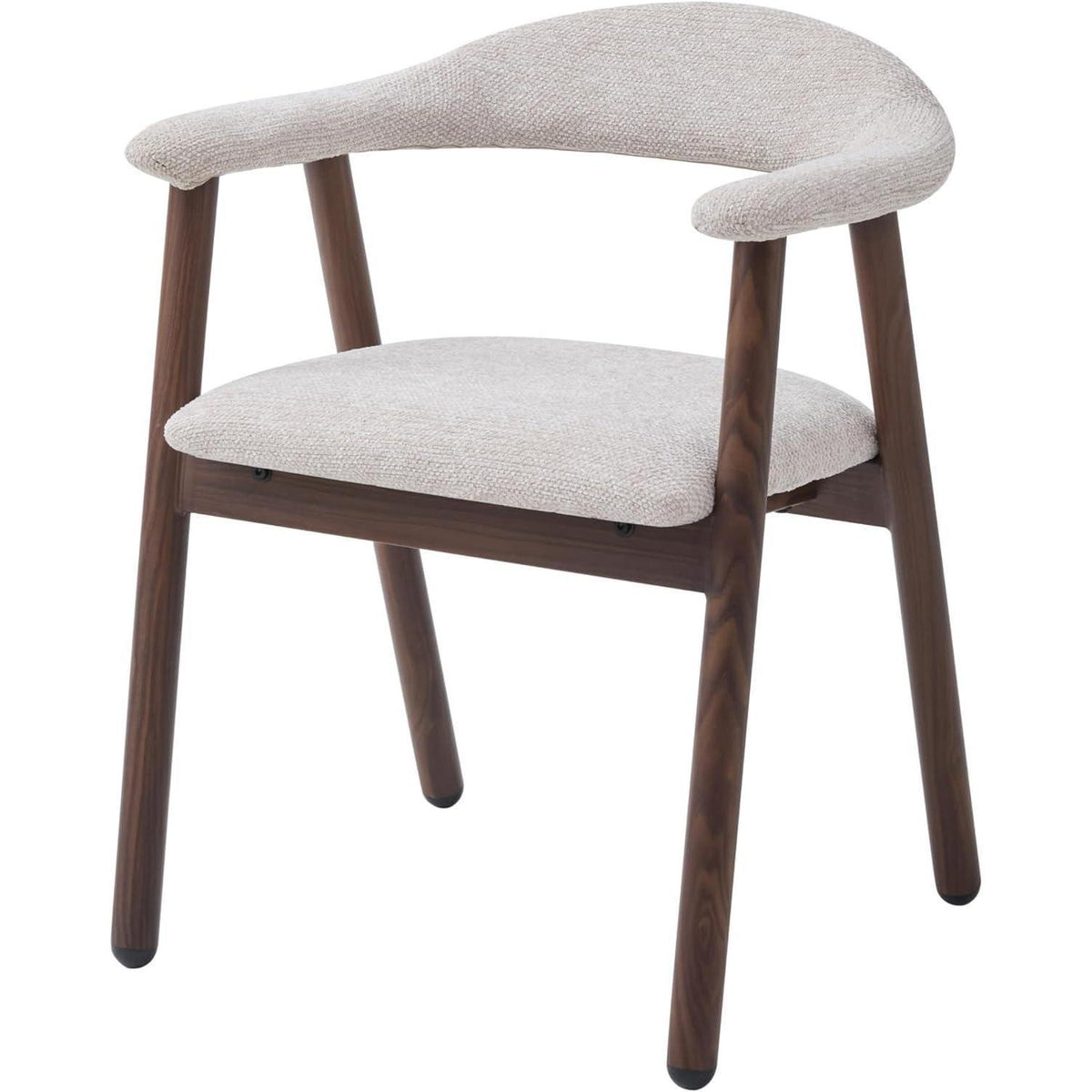 Küchenstuhl 2er Set, Moderner Esszimmerstuhl mit Stoff & Metall