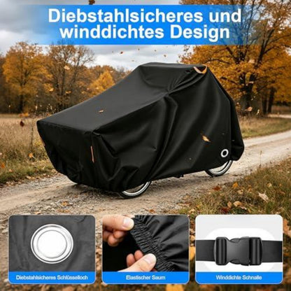 Wasserdichte Lastenrad Abdeckung 420D Oxford Gewebe