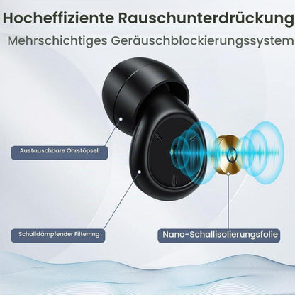 Schlaf-Ohrstöpsel 50dB – Ultraweiche, Wiederverwendbare
