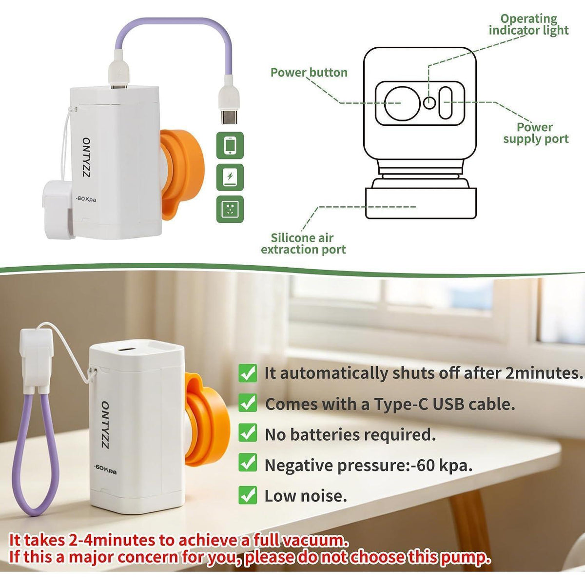 Koffer Organizer Set 4er Packwürfel & Vakuumbeutel TPU Wasserdicht