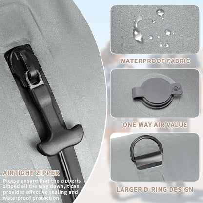 Koffer Organizer Set 5-teilig mit Vakuumbeuteln & Pumpe