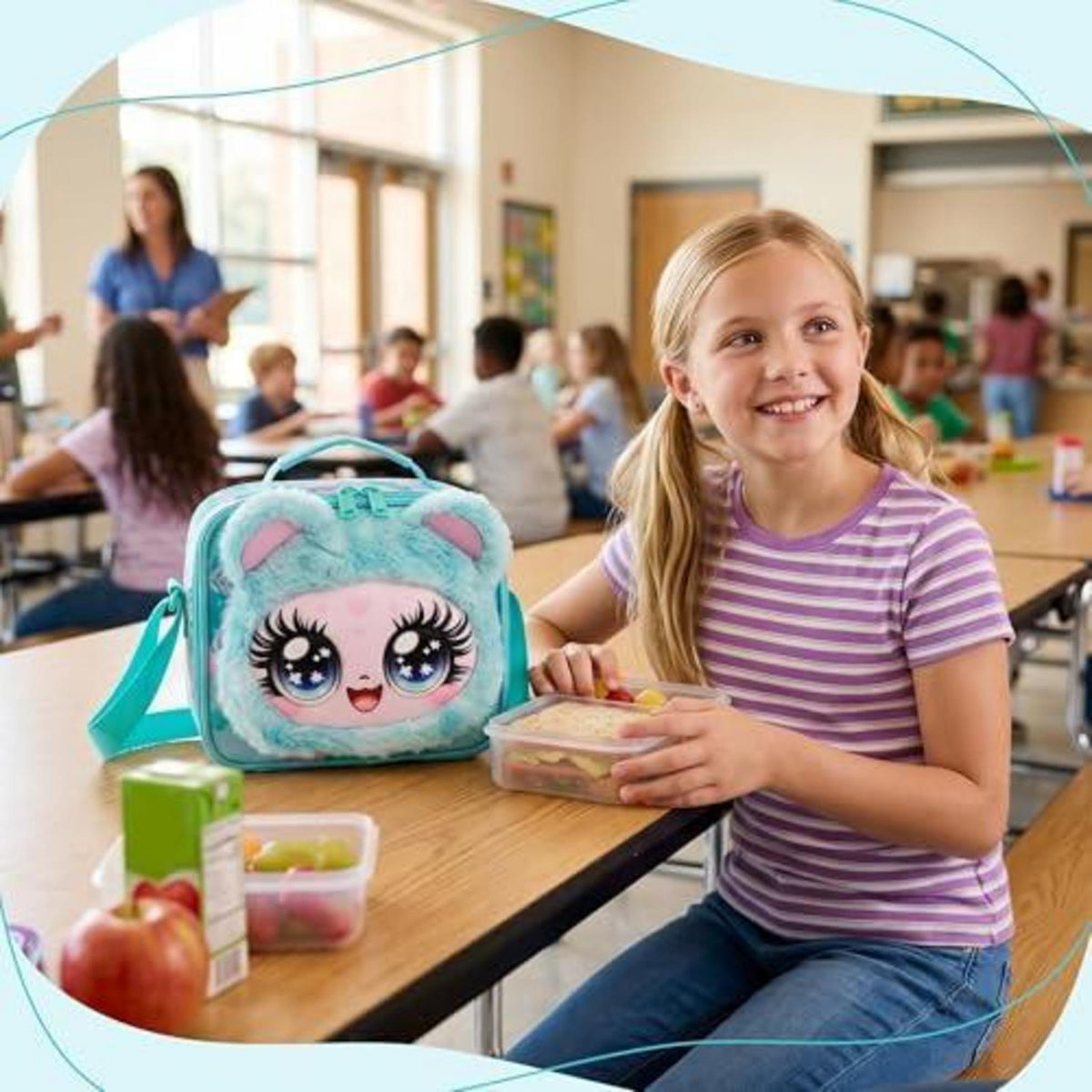 Schulrucksack Trolley Mädchen B-Grün – Ergonomischer Schulranzen mit Rollen